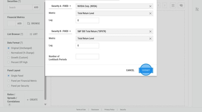 Creating Financial Data Visualizations on YCharts - Step 44