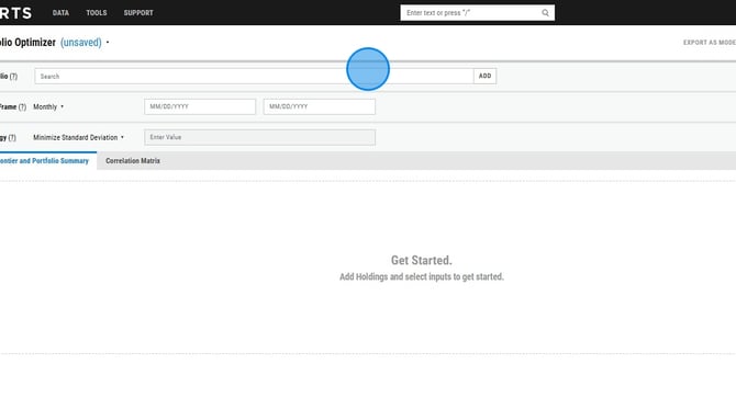How To Calculate Client ETF Portfolio Optimization - Step 1