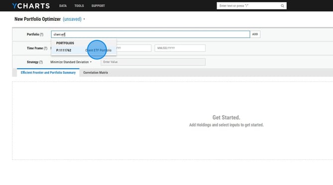 How To Calculate Client ETF Portfolio Optimization - Step 2
