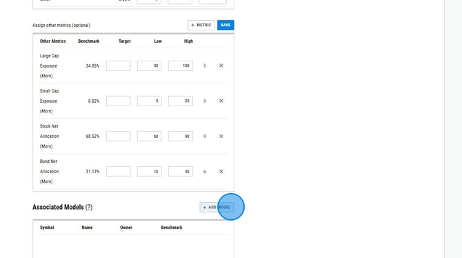 How To Create A New Benchmark Portfolio Model - Step 11