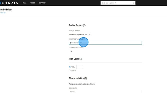 How To Create A New Benchmark Portfolio Model - Step 2