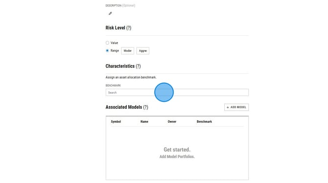 How To Create A New Benchmark Portfolio Model - Step 5