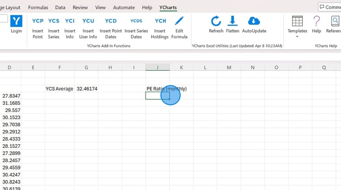 How To Insert Data Series Using Function Arguments - Step 16
