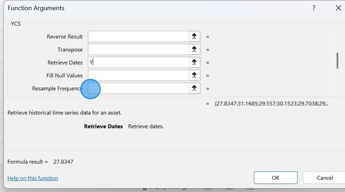 How To Insert Data Series Using Function Arguments - Step 25