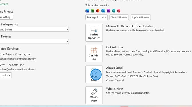 How to Check Your Microsoft Excel Version Details - Step 2