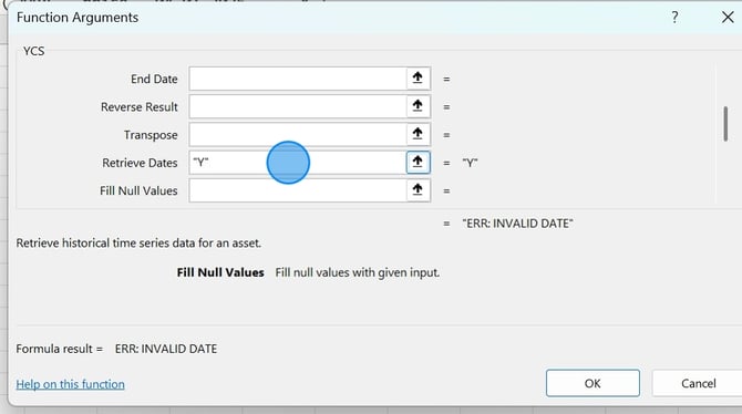 How to Configure Series Settings in Excel - Step 3