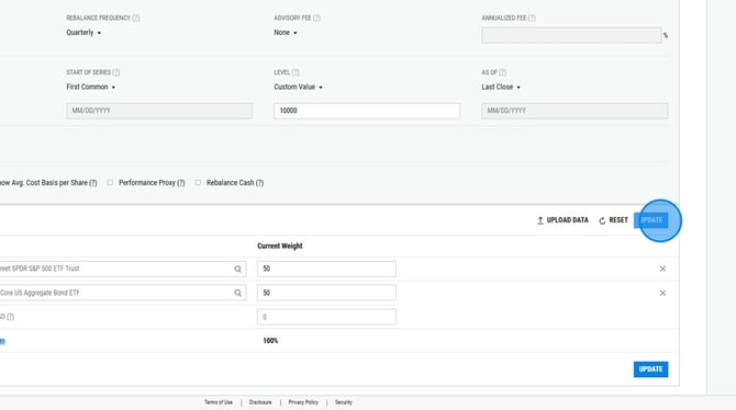 How to Create a New Client Portfolio on YCharts - Step 8
