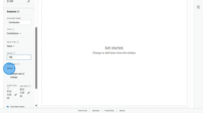 How to Create and Calculate Custom Investment Scenarios - Step 12