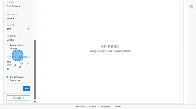How to Create and Calculate Custom Investment Scenarios - Step 14