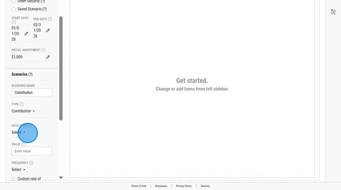 How to Create and Calculate Custom Investment Scenarios - Step 9