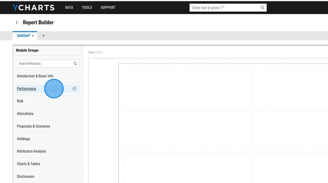 How to Customize Report Metrics and Layout - Step 0
