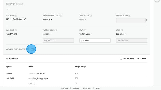 How to Edit and Update a Model Portfolio on YCharts - Step 2