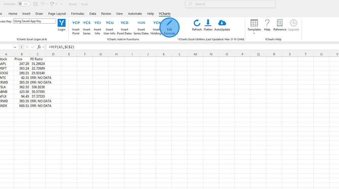 How to Replace Null Values Using Excel Function Arguments - Step 1