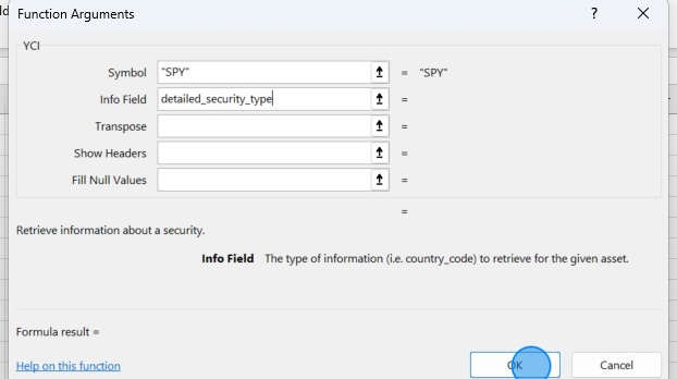 How to Retrieve Specific Information for an Asset - Step 1