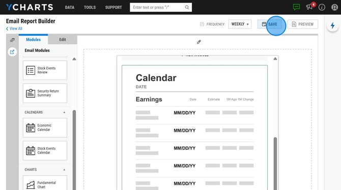 How to Schedule a Weekly Email Report of Fund Holdings - Step 13