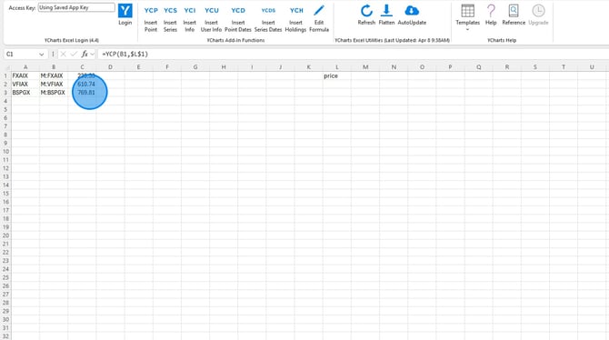 Navigating and Selecting Specific Spreadsheet Cells - Step 3